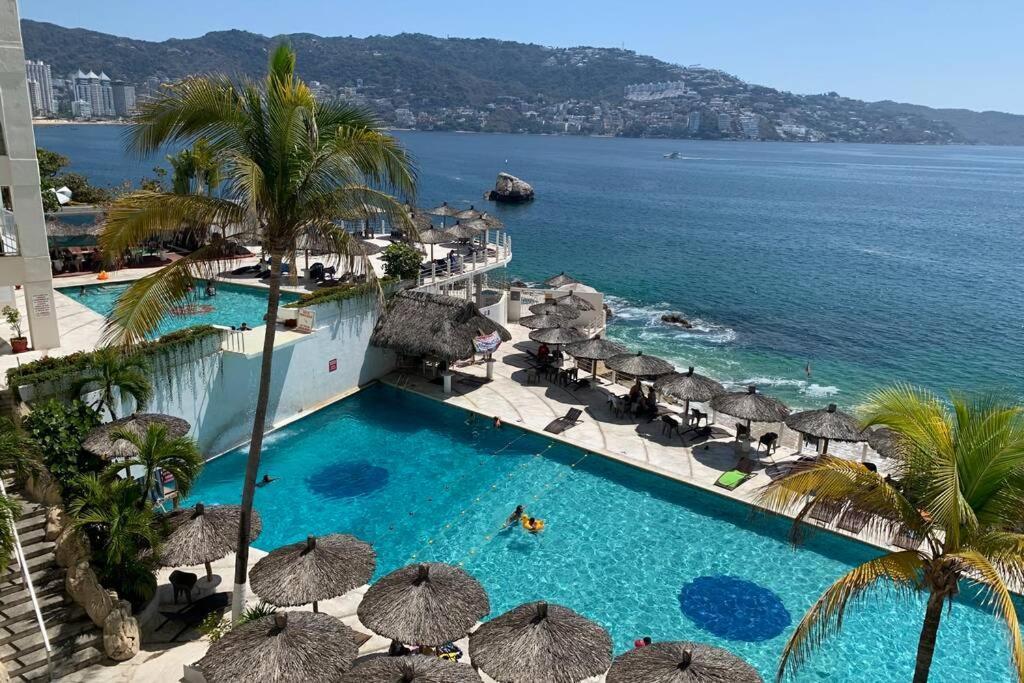 Suite Frente Al Mar En El Corazon De Acapulco Esterno foto
